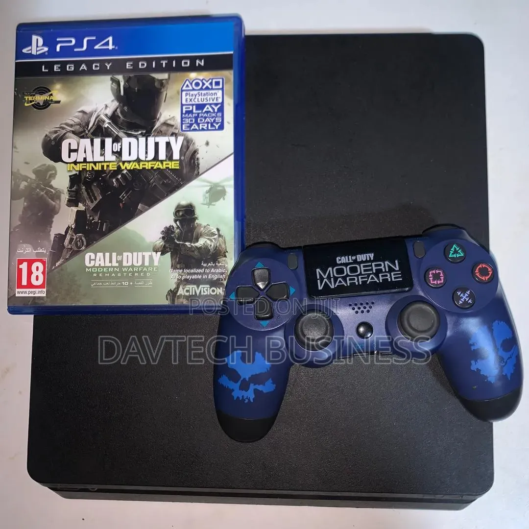 Ps 4 Slim Low Version With Games Installed