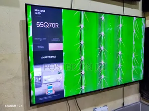 Almost New Samsung 55" Qled Q70R Bezel-Less Screen 120Hz Gaming TV