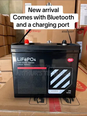 Itel 1.28kWh 12.8V 100Ah Lithium Battery