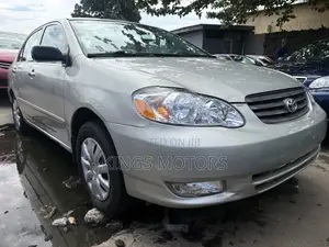 Toyota Corolla 2004 Silver