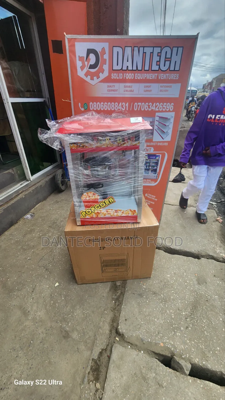 Electric Popcorn Machine