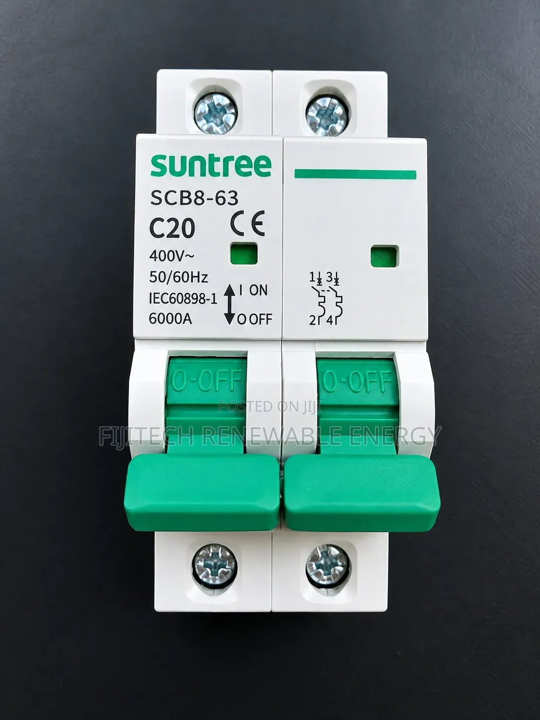 20A AC Two Pole Breaker