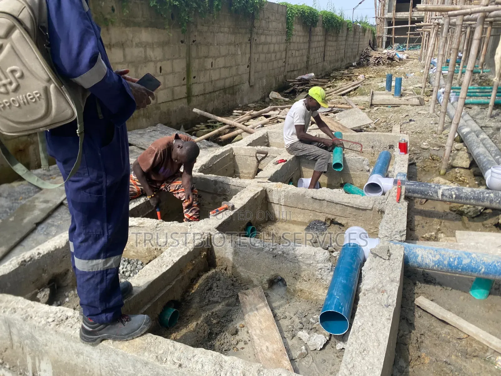Bio Digester Soakaway Toilet