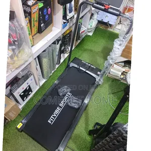 Fitvibe 2,5hp 5in1 Platform Treadmill Incline Bluetooth , Dumbbells