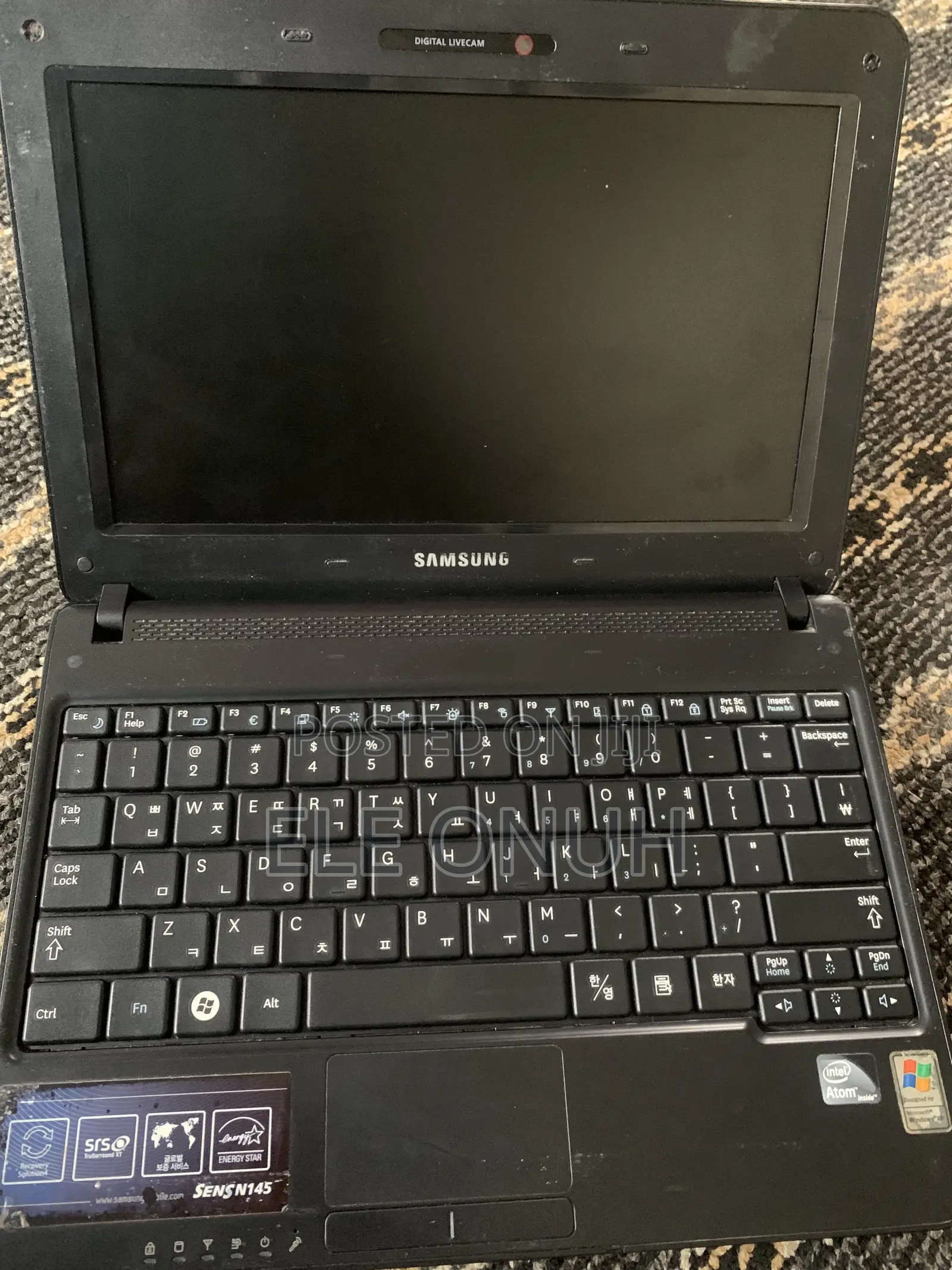Laptop Samsung N145 4GB Intel Atom HDD+SSD 128GB