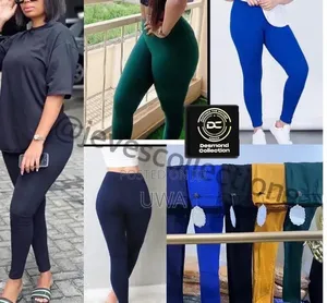 High-Waist Stretch Cotton Leggings Tights for Women (MultiColors)