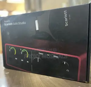 Scarlett Focusrite Solo Studio 4th Generation Recording Bundle
