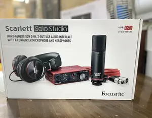 Focusrite Scarlett Solo Studio 3rd Generation Recording Bundle