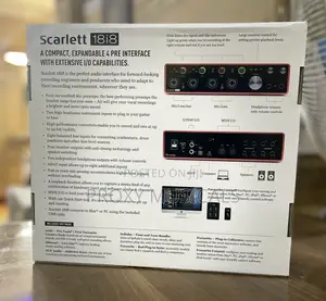 Focusrite Scarlett 18i8 3rd Gen USB Audio Interface