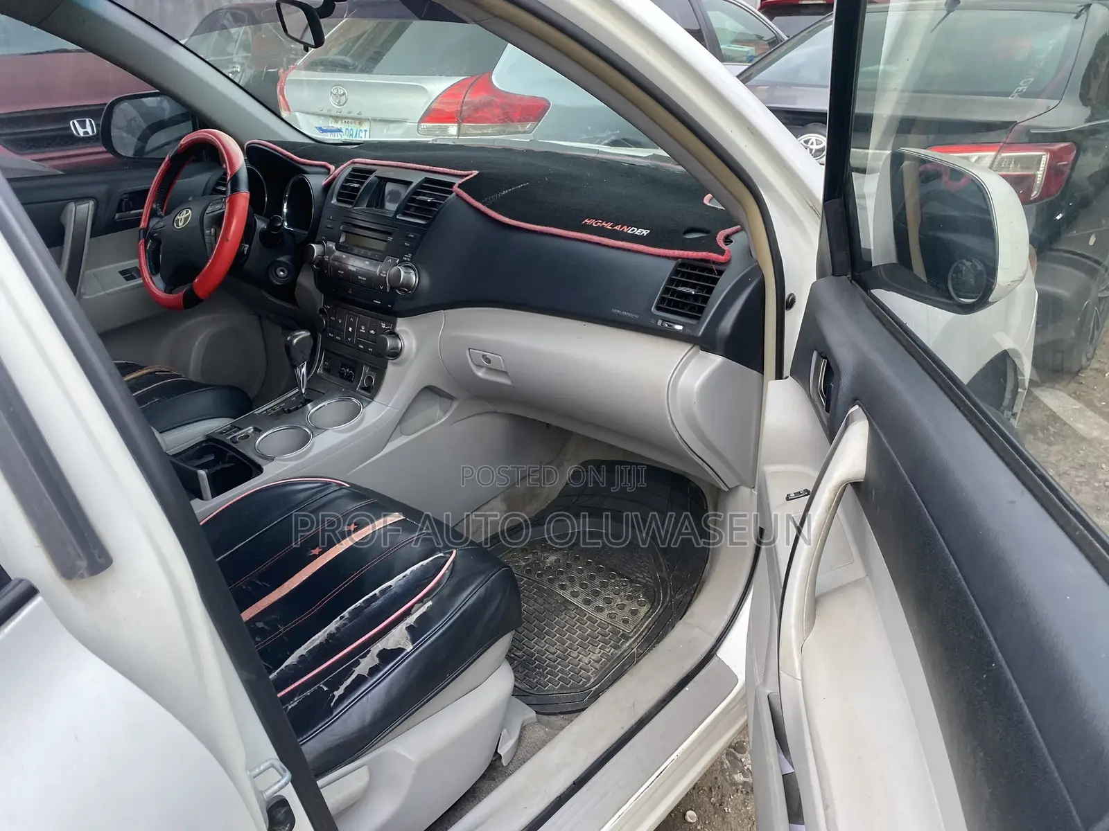 Toyota Highlander Limited 2008 White
