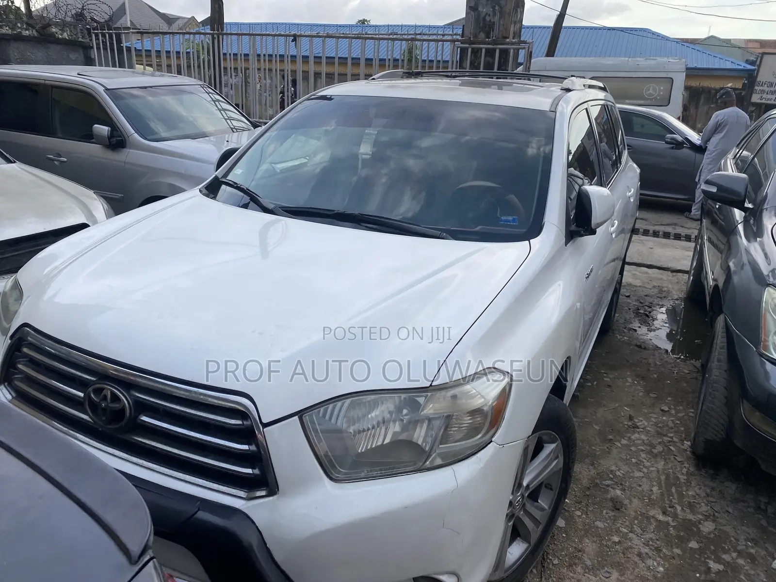 Toyota Highlander Limited 2008 White