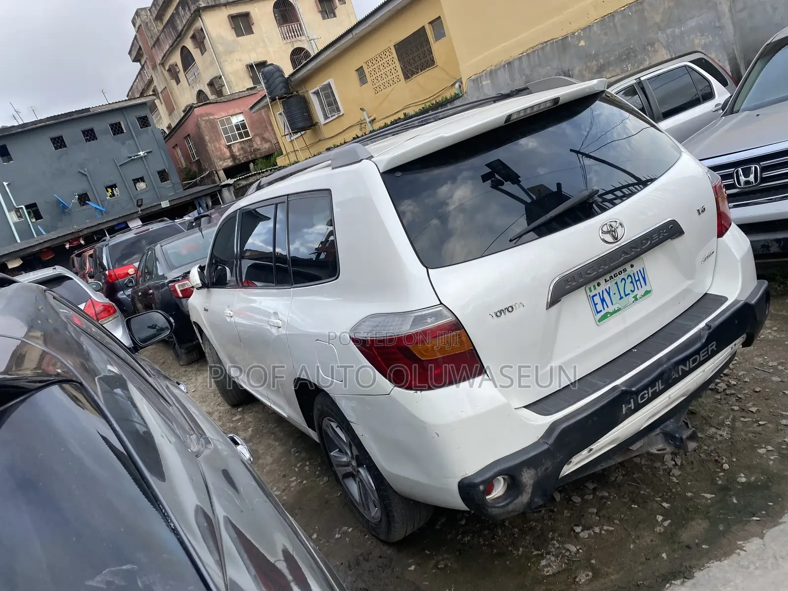 Toyota Highlander Limited 2008 White