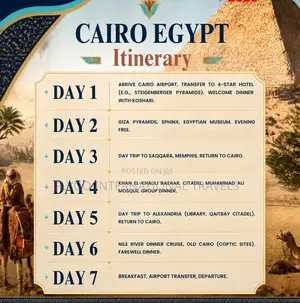 Egypt: Ancient Wonders- End of the Year 2026 Holiday