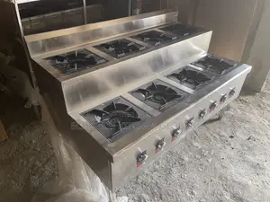 Commercial Gas Cooker 8 Bunner