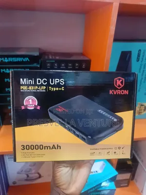 Kvron 30000mah Mini Dc Ups for Router