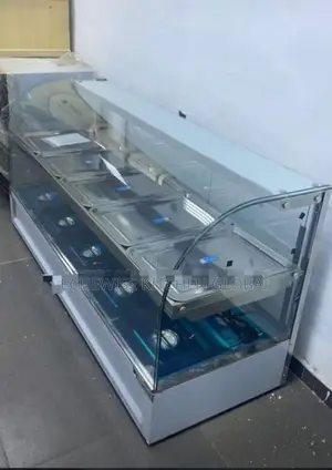 Food Warmer Curve Glass 5up Down 5