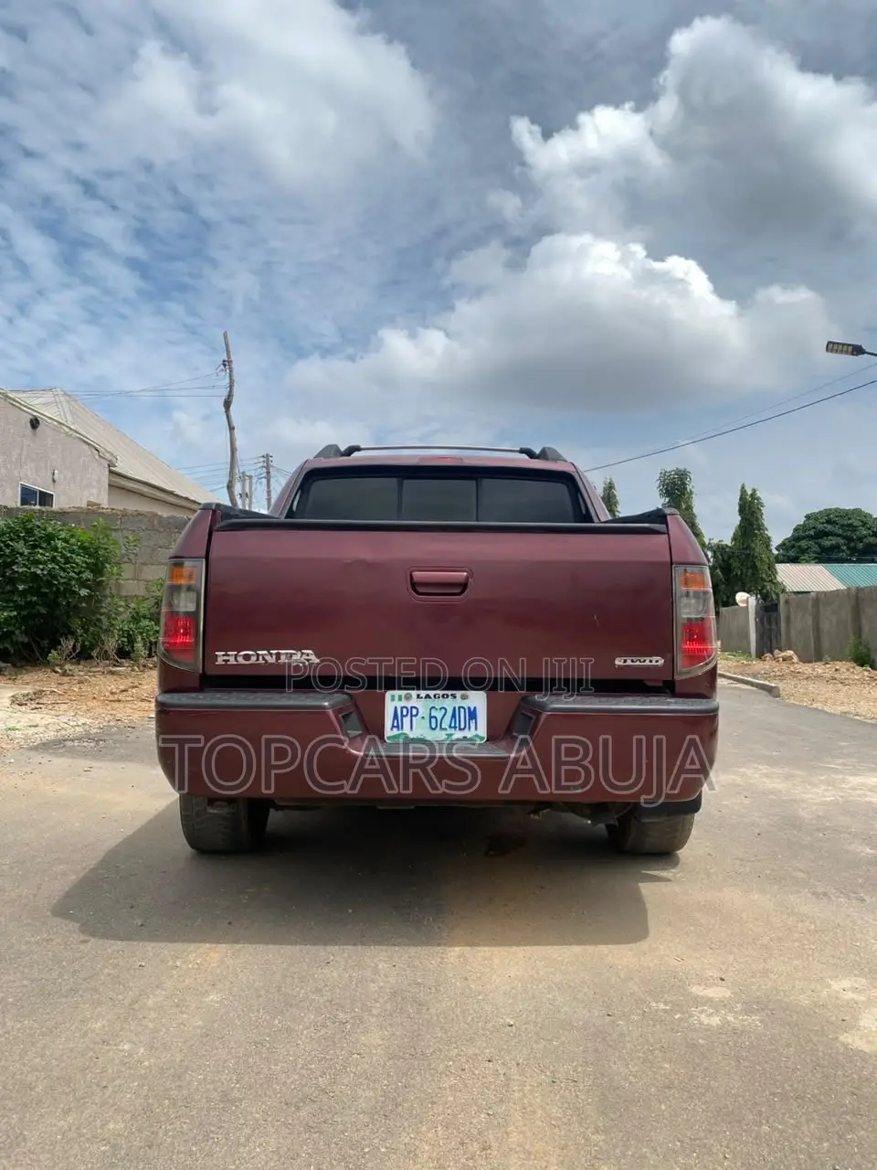 Honda Ridgeline 2007 Burgundy
