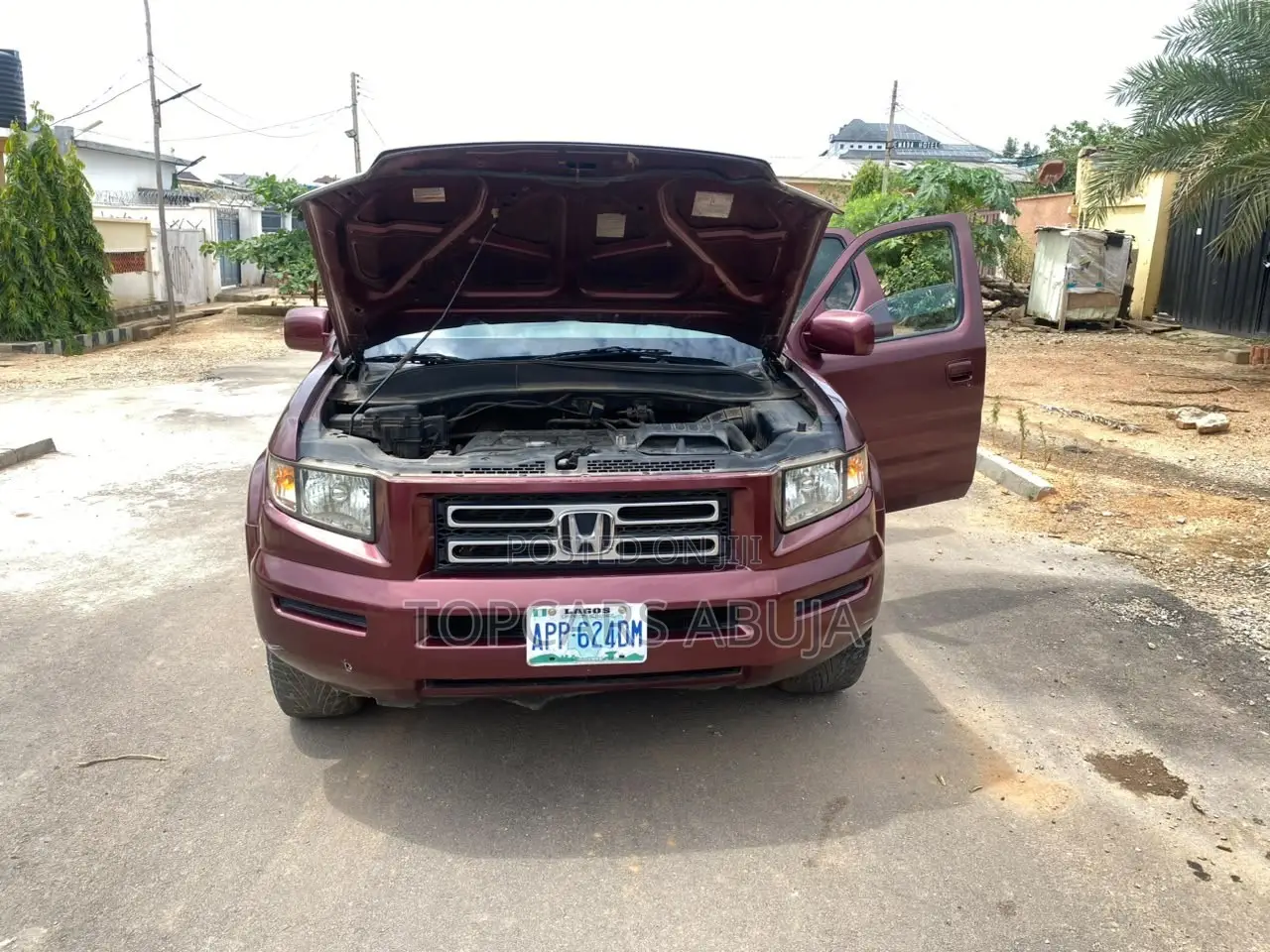 Honda Ridgeline 2007 Burgundy