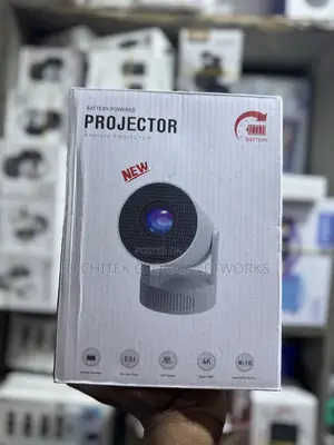 Portable Battery Powered Projector