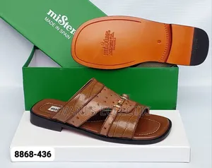 Mister Luxury Native Leather Slippers (Palm Slippers)