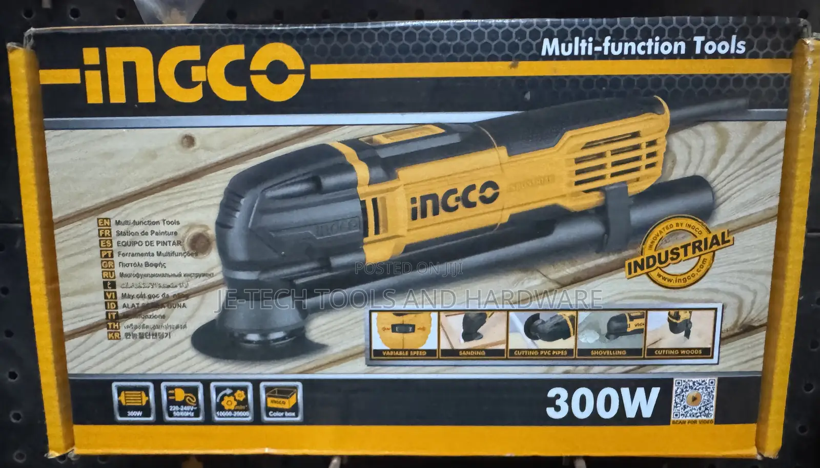 INGCO 300W Multi-Function Oscillating Tool (Model MF3008)