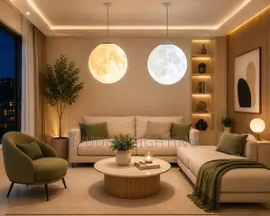 300mm Royal Azure LED Ball Chandelier Light