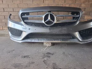 Complete Front Bumper Mercedes Benz C300 W205 2018, 2019