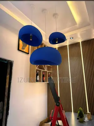 500mm Blue Aurora LED Chandelier