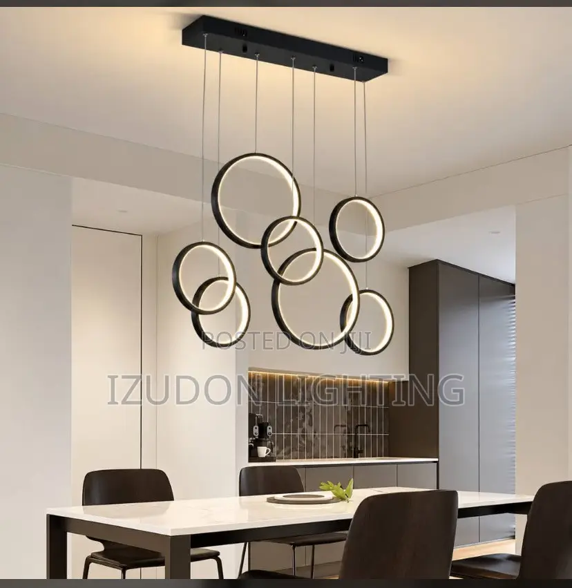 Celestial Back Ring Chandelier Light