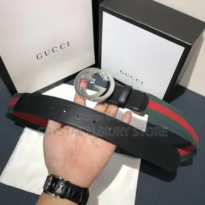 Gucci Quality Luxury Men Genuine Leather Belt