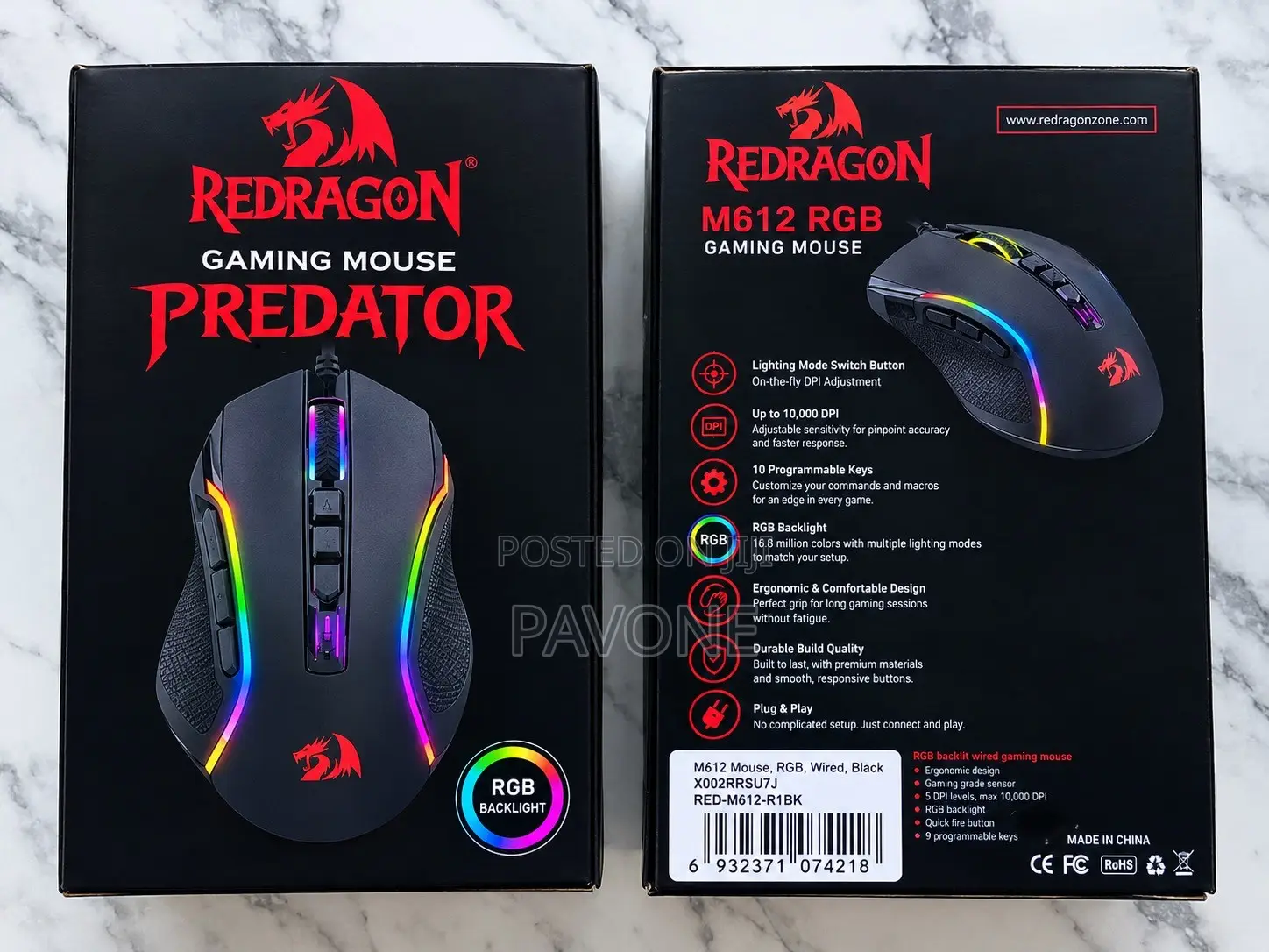 REDEAGON PREDATOR Gaming Mouse