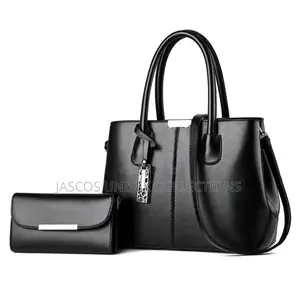 High Quality Big Ladies Bag With Purse