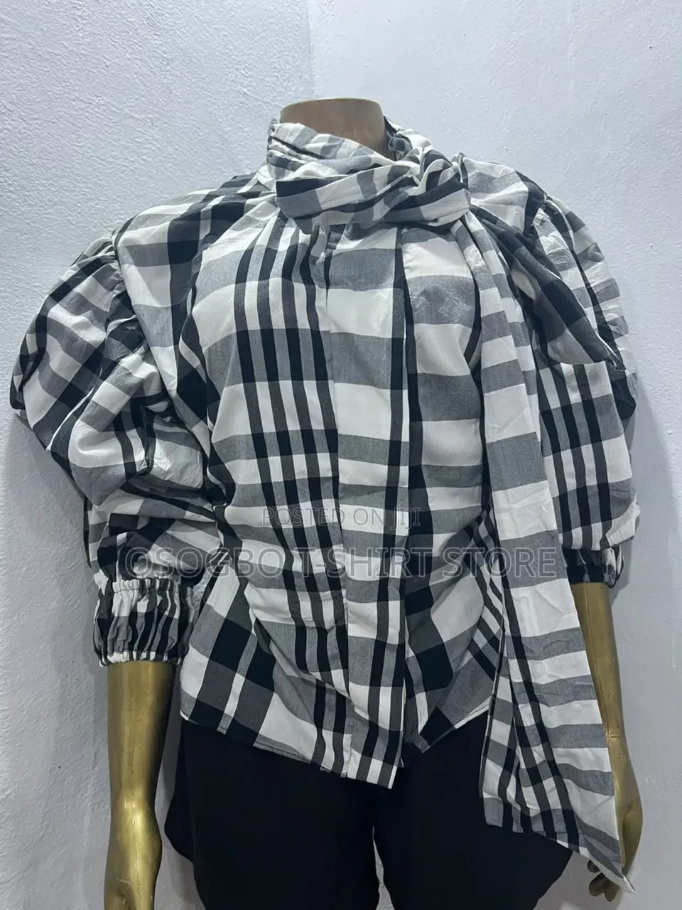 Beautiful Checkered Top