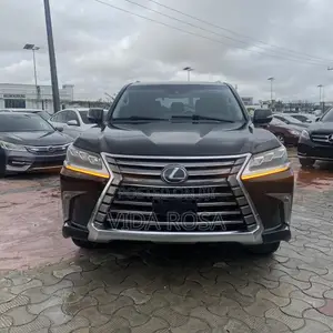 Lexus LX 570 (5 seats) AWD 2016 Black