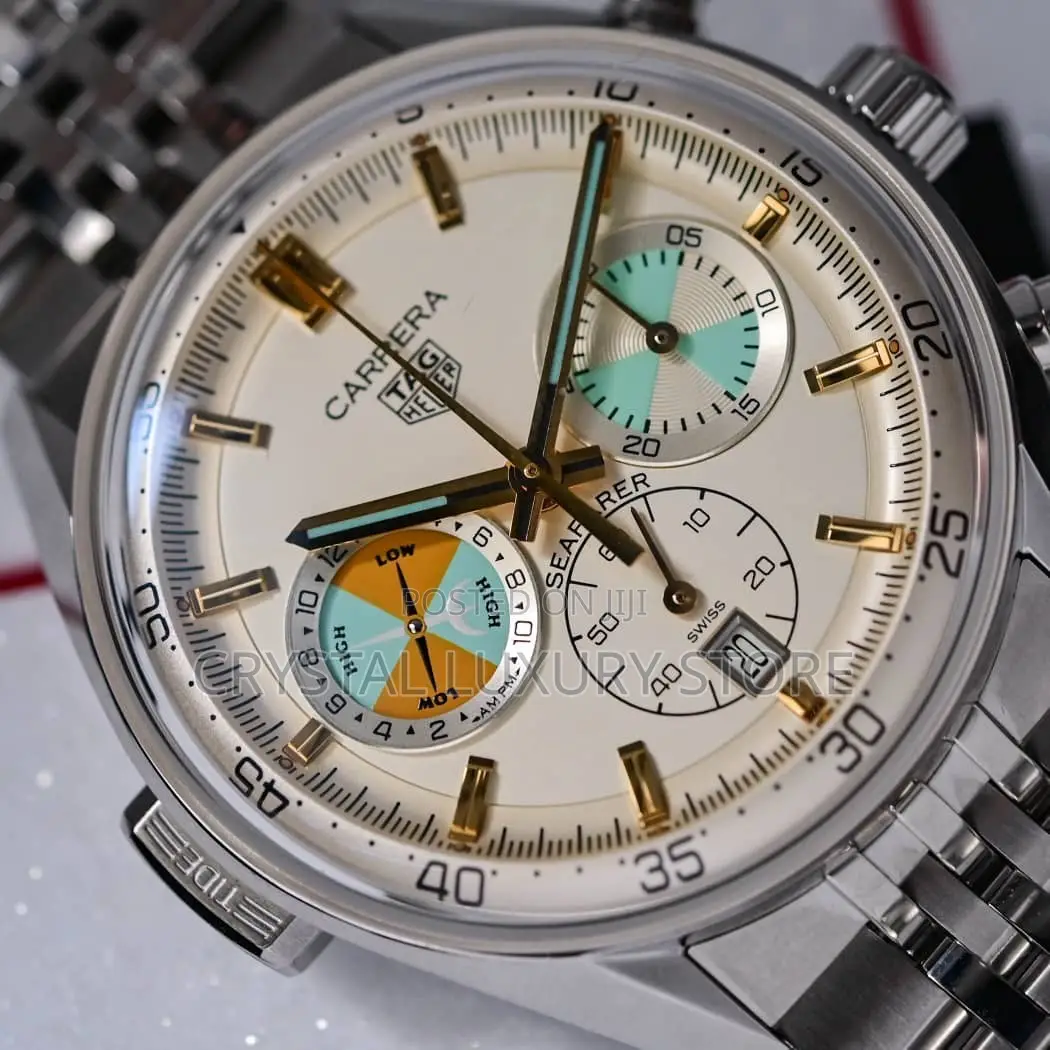 Carerer Quality Luxury Men Automatic Engine Wristwatch