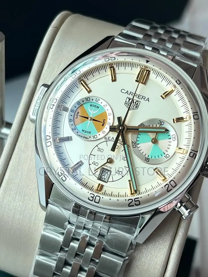 Carerer Quality Luxury Men Automatic Engine Wristwatch