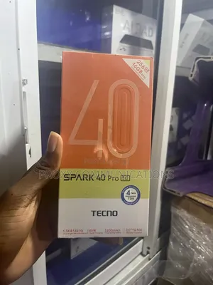 New Tecno Spark 40 Pro 256 GB Black