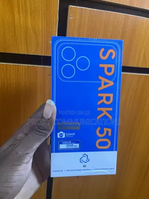 New Tecno Spark 50 128 GB Gray