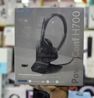 Anker PowerConf H700 Bluetooth Headset With Charging Stand