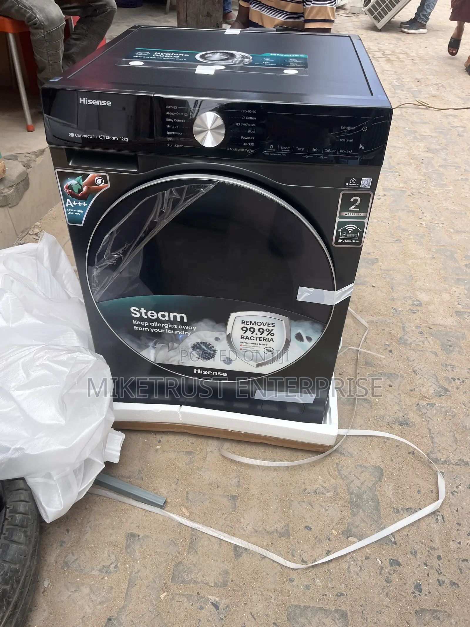 12kg Hisense Front Load Washing Machine
