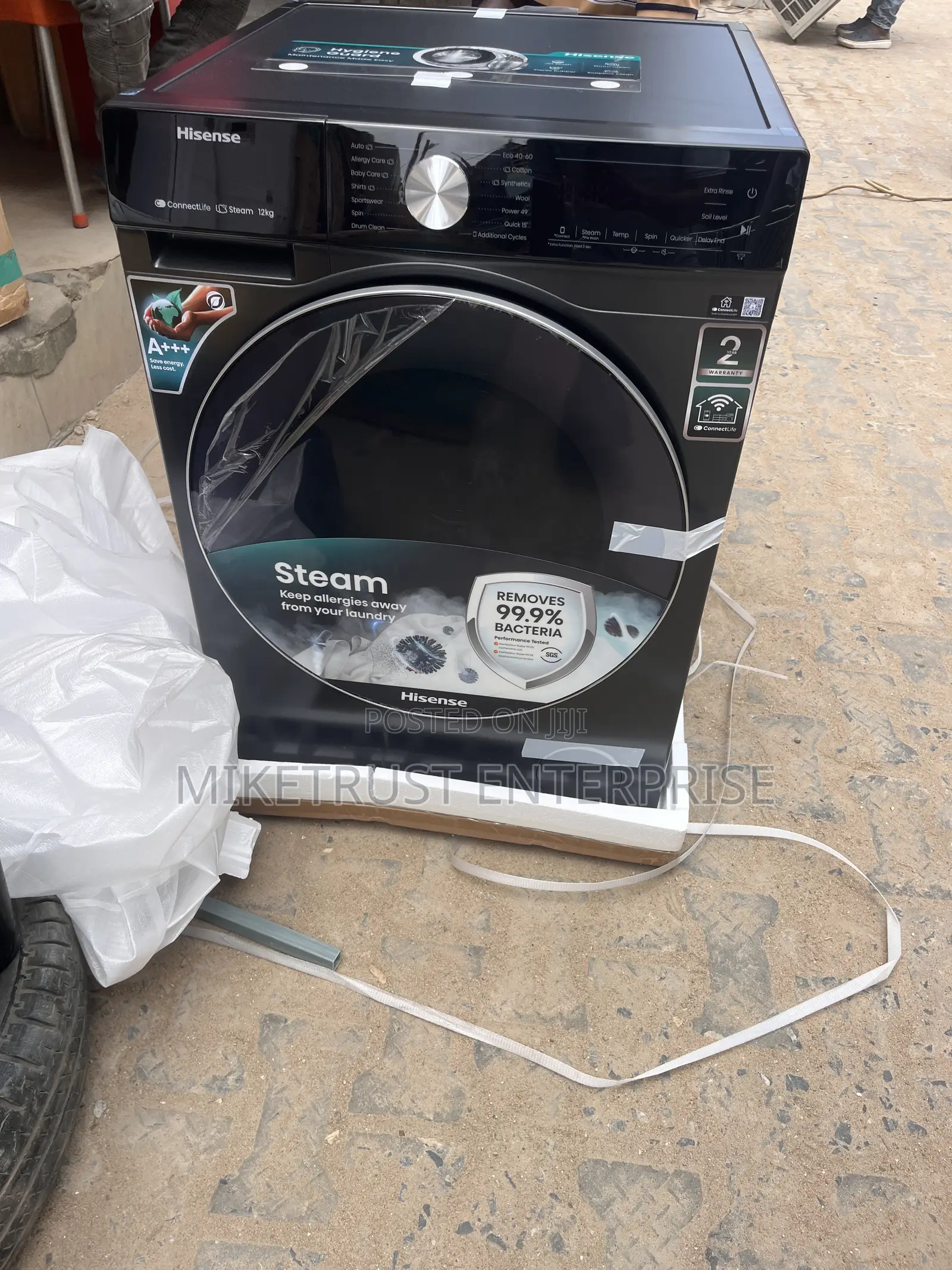 12kg Hisense Front Load Washing Machine