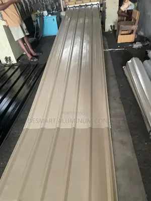 BEIGE 0.55mm Heavy-Duty Roofing Strong. Classy.Built for Lagos Weather