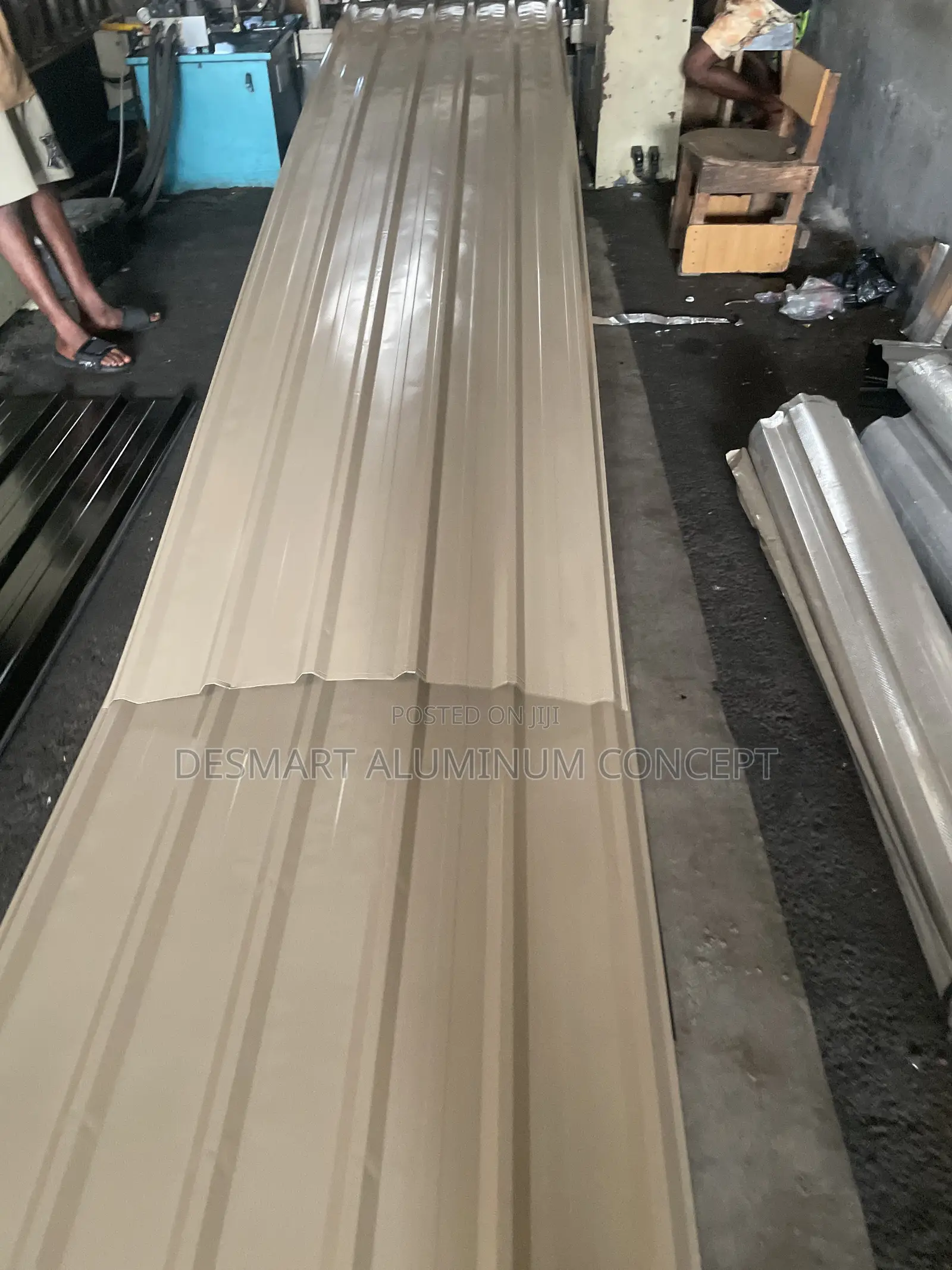 Maximum Thickness. Maximum Protection. 0.45/ Beige Aluminum Roofing