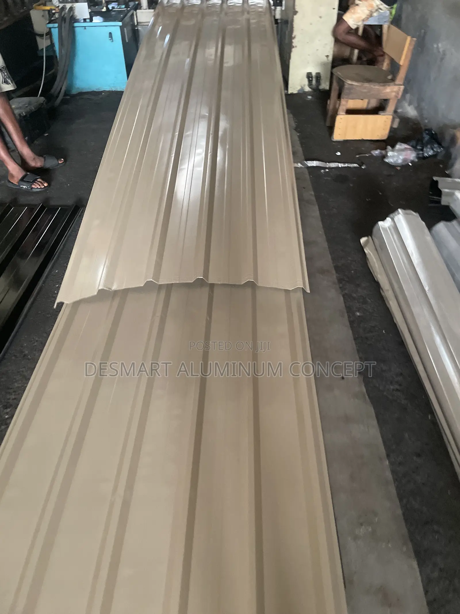 Maximum Thickness. Maximum Protection. 0.45/ Beige Aluminum Roofing