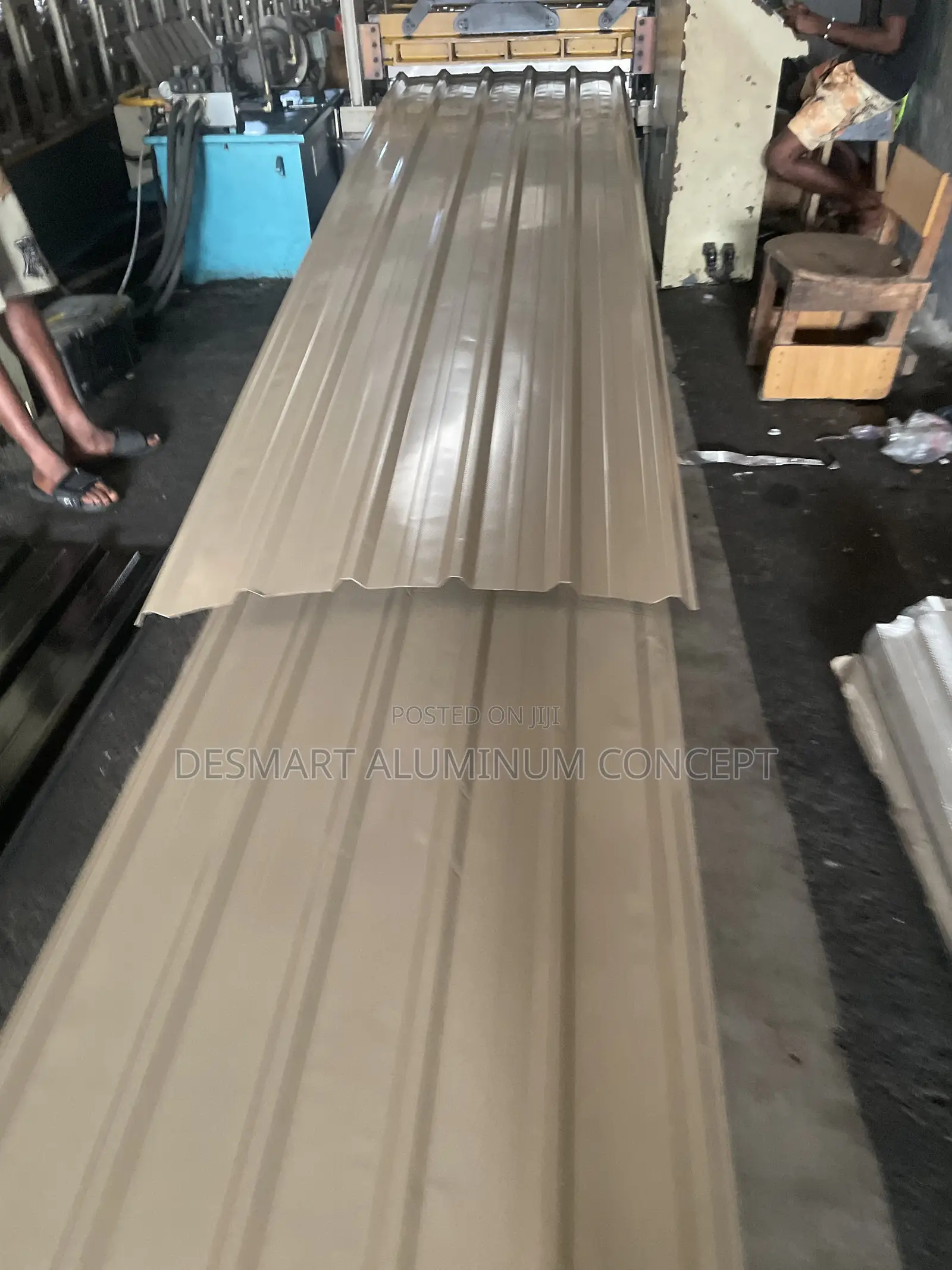 Extra Thick. Extra Tough. Zero Worries. 0.50/ Aluminum Beige Roofing