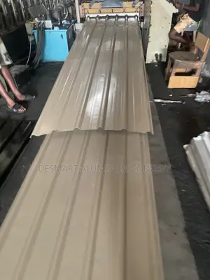Extra Thick. Extra Tough. Zero Worries. 0.50/ Aluminum Beige Roofing