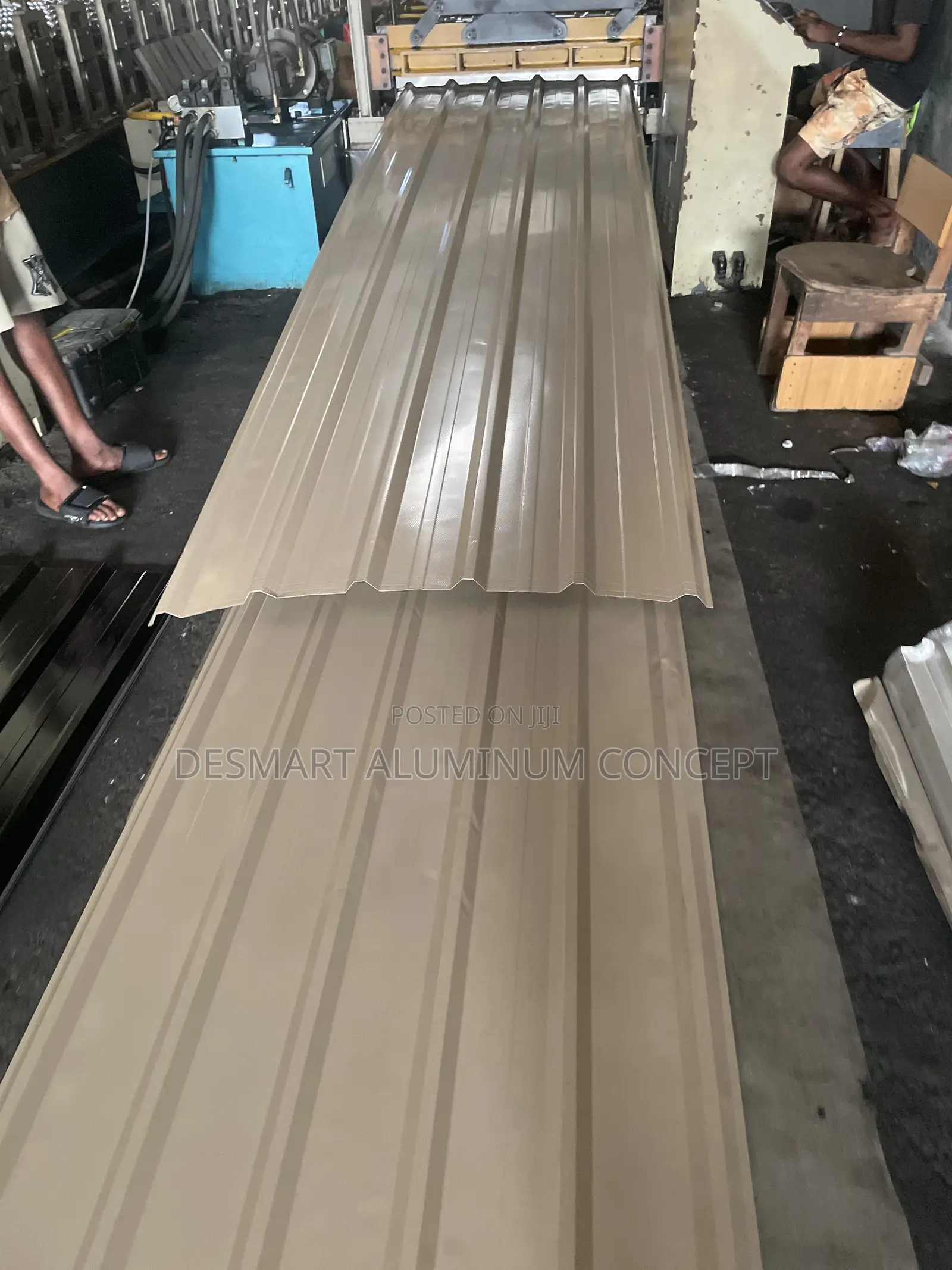 Extra Thick. Extra Tough. Zero Worries. 0.50/ Aluminum Beige Roofing