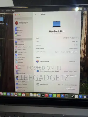 Laptop Apple MacBook Pro 2024 M4 16GB Apple M4 SSD 1T