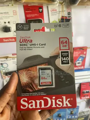 Sandisk Ultra 64gb Sd Card 140mbps