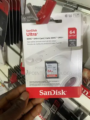 Sandisk Ultra 64gb Sd Card 140mbps